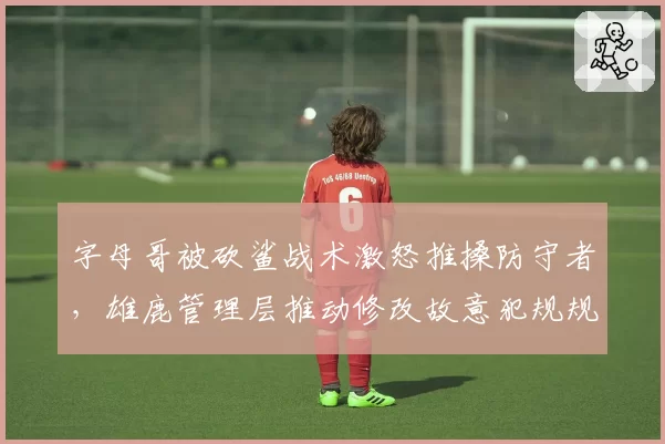 字母哥被砍鲨战术激怒推搡防守者,雄鹿管理层推动修改故意犯规规则阻力重重